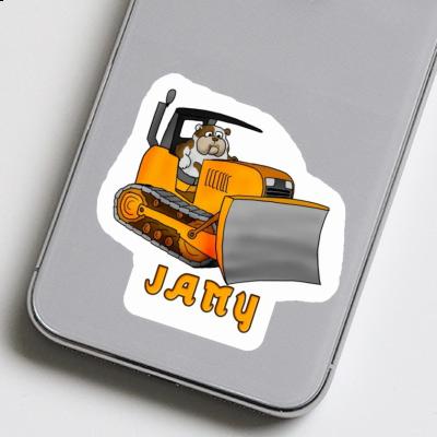 Sticker Jamy Bulldozer Notebook Sticker Jamy Bulldozer Notebook Image