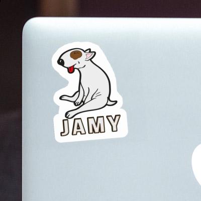 Terrier Autocollant Jamy Laptop Terrier Autocollant Jamy Laptop Image