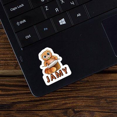 Jamy Sticker Trommler-Katze Gift package Image