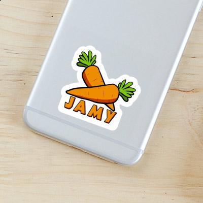 Carotte Autocollant Jamy Laptop Carotte Autocollant Jamy Laptop Image
