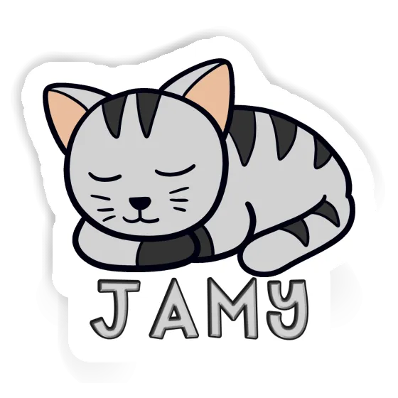 Jamy Aufkleber Katze Image