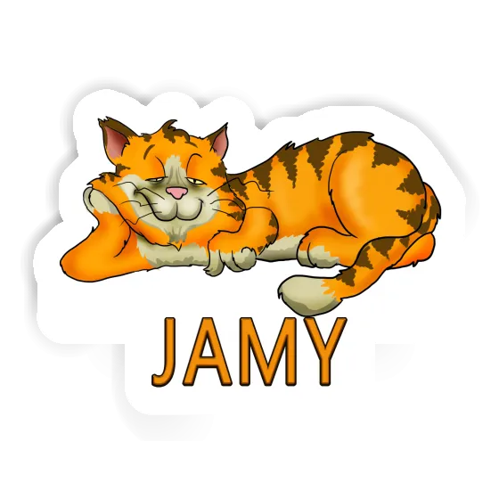Sticker Jamy Katze Notebook Sticker Jamy Katze Gift package Image