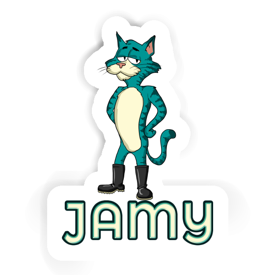 Sticker Katze Jamy Sticker Katze Jamy Image
