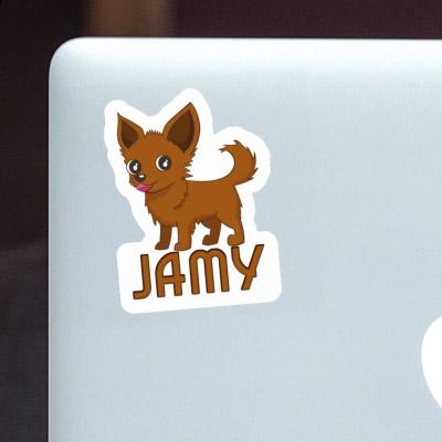 Chihuahua Aufkleber Jamy Notebook Image