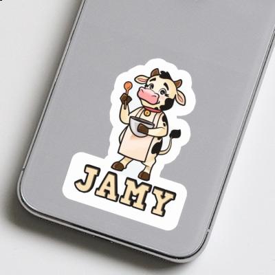 Autocollant Jamy Cuisinière Notebook Image