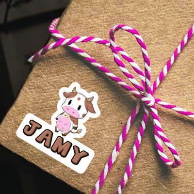 Sticker Cow Jamy Gift package Image