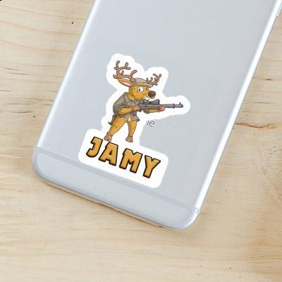 Jamy Autocollant Cerf Jamy Autocollant Cerf Image