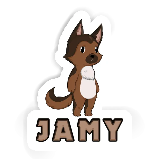 German Sheperd Sticker Jamy German Sheperd Sticker Jamy Image