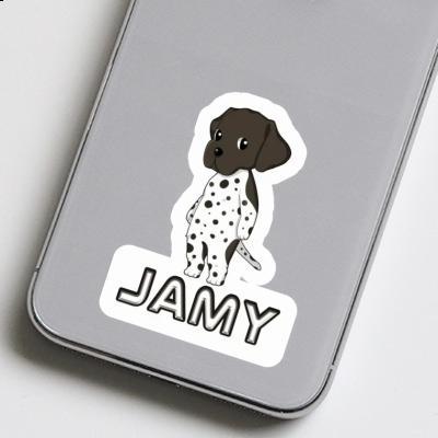 Sticker Jamy German Shorthaired Pointer Sticker Jamy German Shorthaired Pointer Image