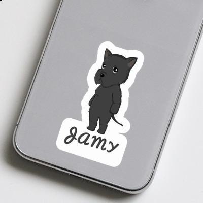 Aufkleber Jamy Riesenschnauzer Laptop Aufkleber Jamy Riesenschnauzer Laptop Image