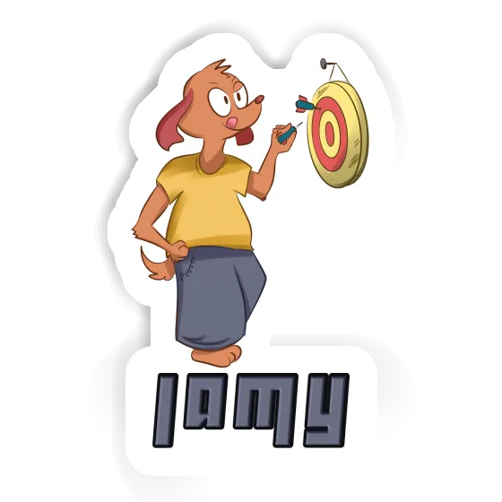 Jamy Sticker Darts Player Gift package Image