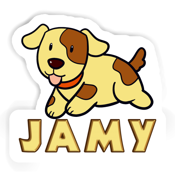 Jamy Autocollant Chien Image