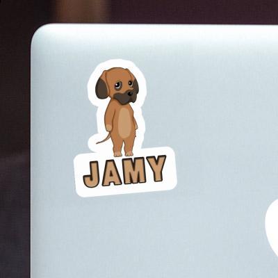 Autocollant Dogue allemand Jamy Notebook Autocollant Dogue allemand Jamy Notebook Image