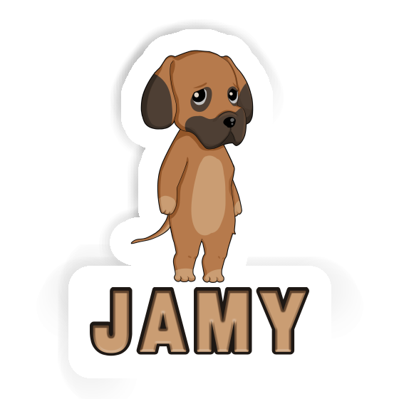 Autocollant Dogue allemand Jamy Autocollant Dogue allemand Jamy Image