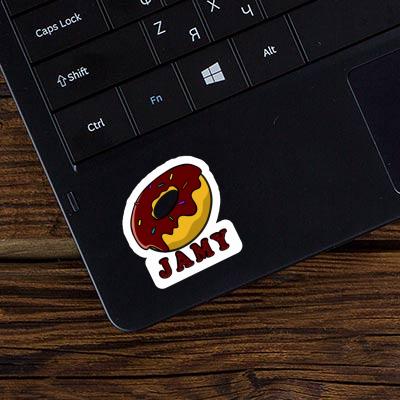 Beignet Autocollant Jamy Laptop Beignet Autocollant Jamy Laptop Image