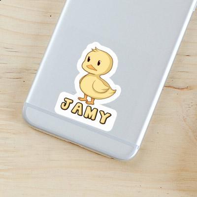 Autocollant Jamy Canard Laptop Autocollant Jamy Canard Laptop Image