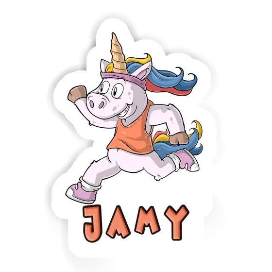 Jamy Autocollant Joggeuse Gift package Image