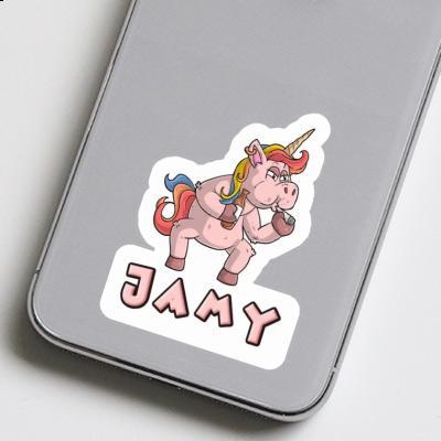 Autocollant Jamy Fumeuse Image