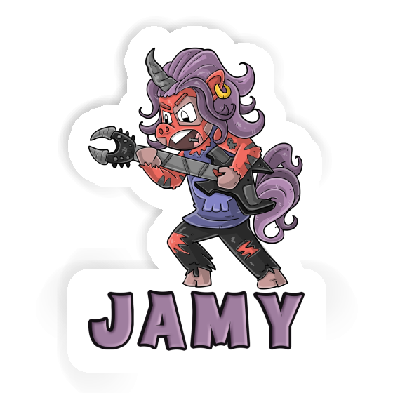 Autocollant Rockeuse Jamy Gift package Image