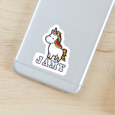 Jamy Sticker Einhorn Notebook Jamy Sticker Einhorn Gift package Image