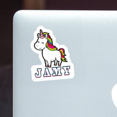 Jamy Sticker Einhorn Notebook Jamy Sticker Einhorn Gift package Image