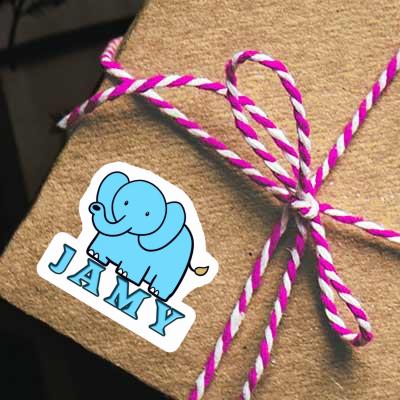 Autocollant Jamy Éléphant Notebook Autocollant Jamy Éléphant Gift package Image