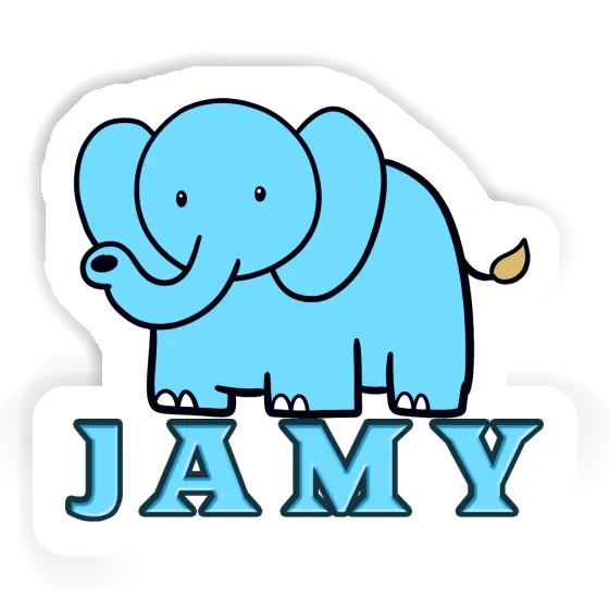 Jamy Aufkleber Elefant Notebook Jamy Aufkleber Elefant Gift package Image