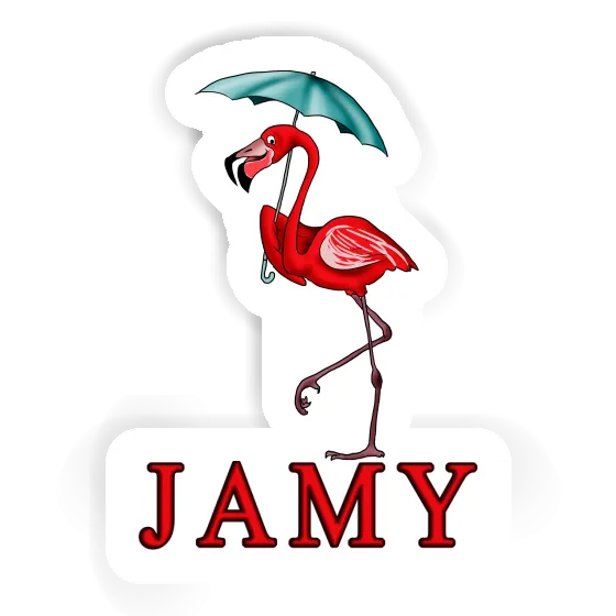 Aufkleber Jamy Flamingo Image