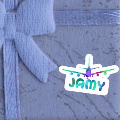 Jamy Sticker Airplane Notebook Jamy Sticker Airplane Gift package Image
