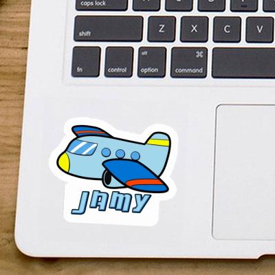 Autocollant Avion Jamy Notebook Autocollant Avion Jamy Notebook Image
