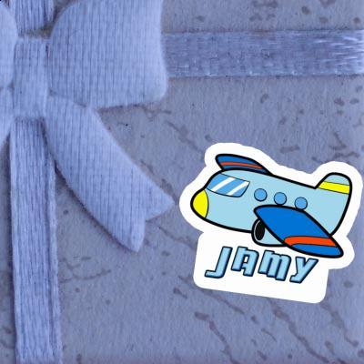 Sticker Jamy Airplane Sticker Jamy Airplane Image