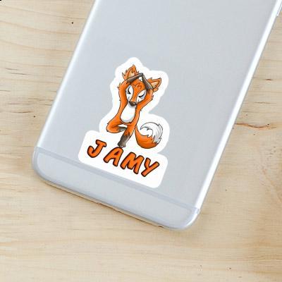 Jamy Sticker Yoga Fuchs Notebook Jamy Sticker Yoga Fuchs Gift package Image
