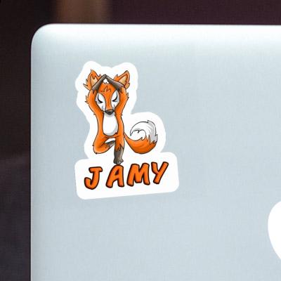 Jamy Sticker Yoga Fuchs Jamy Sticker Yoga Fuchs Image