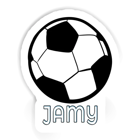 Sticker Jamy Fußball Laptop Image