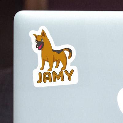 Sticker German Shepherd Jamy Laptop Sticker German Shepherd Jamy Laptop Image