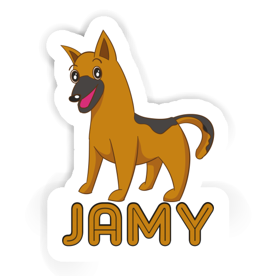 Sticker German Shepherd Jamy Notebook Sticker German Shepherd Jamy Notebook Image