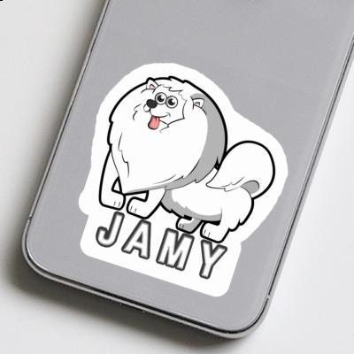 Autocollant Spitz allemand Jamy Gift package Image