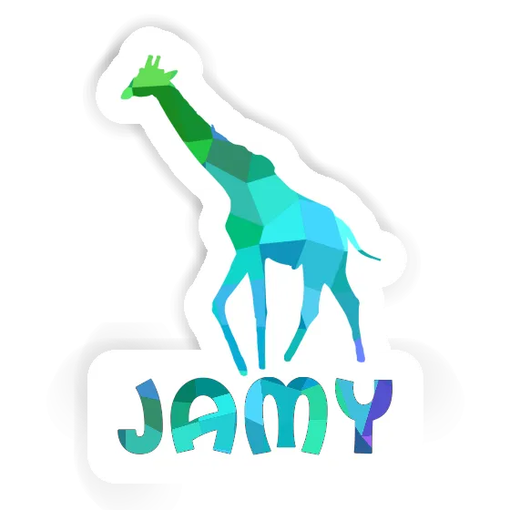 Sticker Giraffe Jamy Image