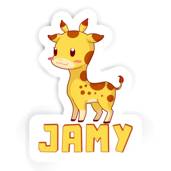 Sticker Giraffe Jamy Laptop Sticker Giraffe Jamy Laptop Image