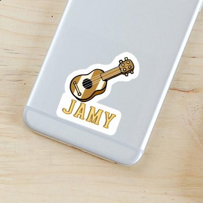 Gitarre Aufkleber Jamy Notebook Image