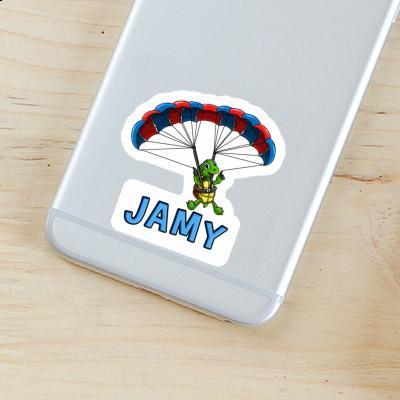 Sticker Jamy Gleitschirmpilot Gift package Image