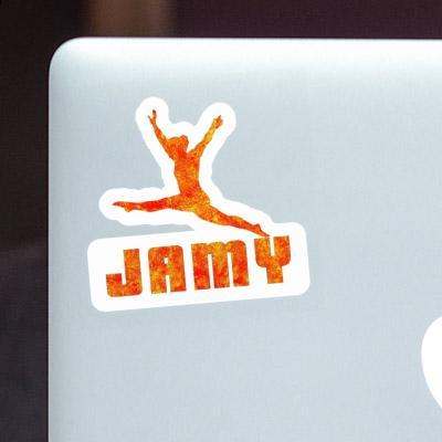 Jamy Aufkleber Gymnastin Gift package Image