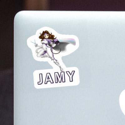 Sticker Jamy Hairdresser Notebook Sticker Jamy Hairdresser Gift package Image