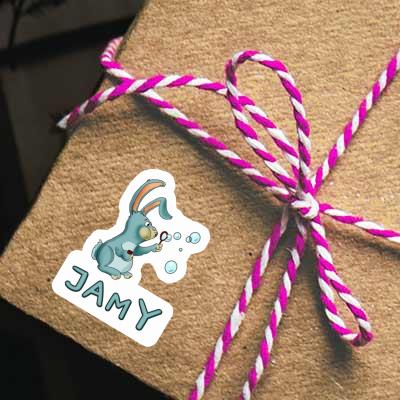 Sticker Jamy Hare Gift package Image