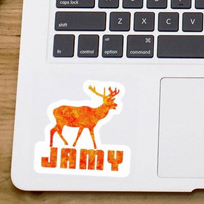 Autocollant Jamy Cerf Notebook Autocollant Jamy Cerf Notebook Image