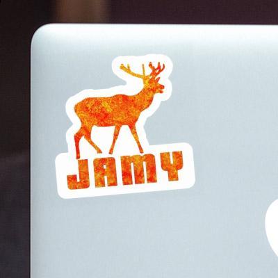Jamy Aufkleber Hirsch Laptop Image