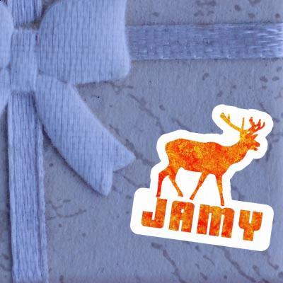 Jamy Aufkleber Hirsch Image