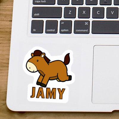 Jamy Autocollant Cheval Laptop Jamy Autocollant Cheval Laptop Image