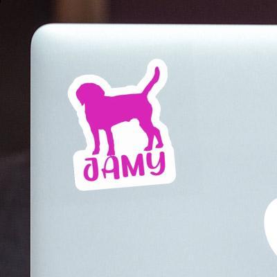 Sticker Jamy Hound Notebook Sticker Jamy Hound Gift package Image