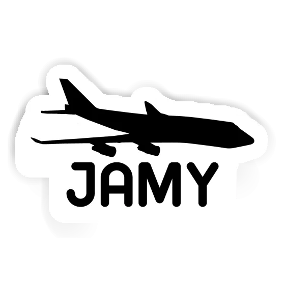 Jumbo-Jet Sticker Jamy Laptop Image
